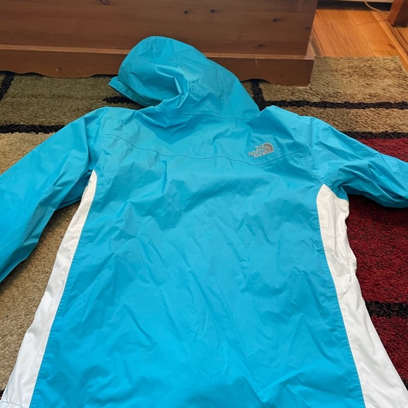 North Face blue/white windbreaker size small/p - Picture 9 of 13